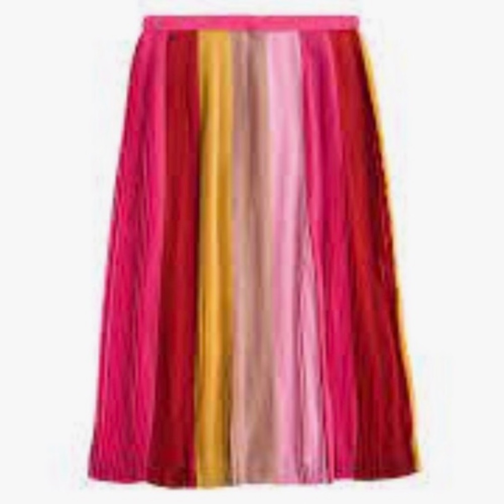 JCREW MICRO PLEATED SKIRT SZ 2 NWT - Picture 2 of 8